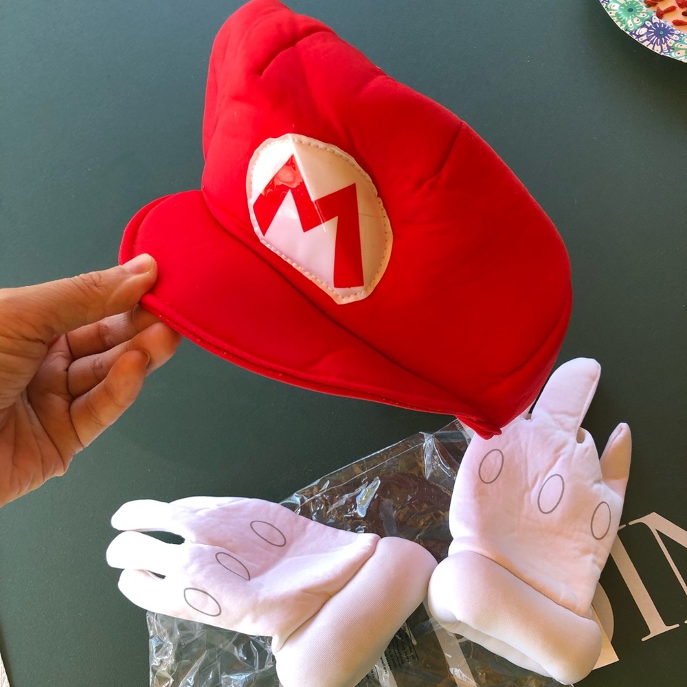 Disguise mario child accessory kit